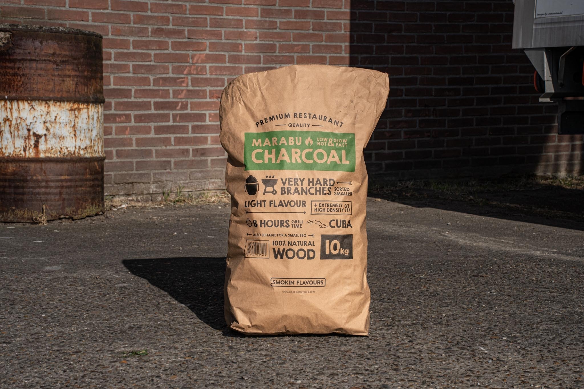 Smokin’ Flavours Marabu houtskool 10 KG