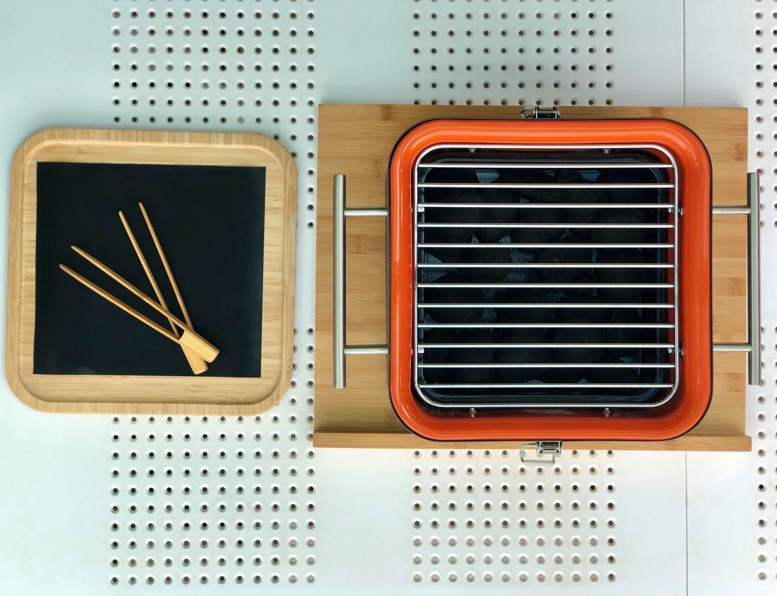 Everdure Cube Houtskool Barbecue Khaki Groen