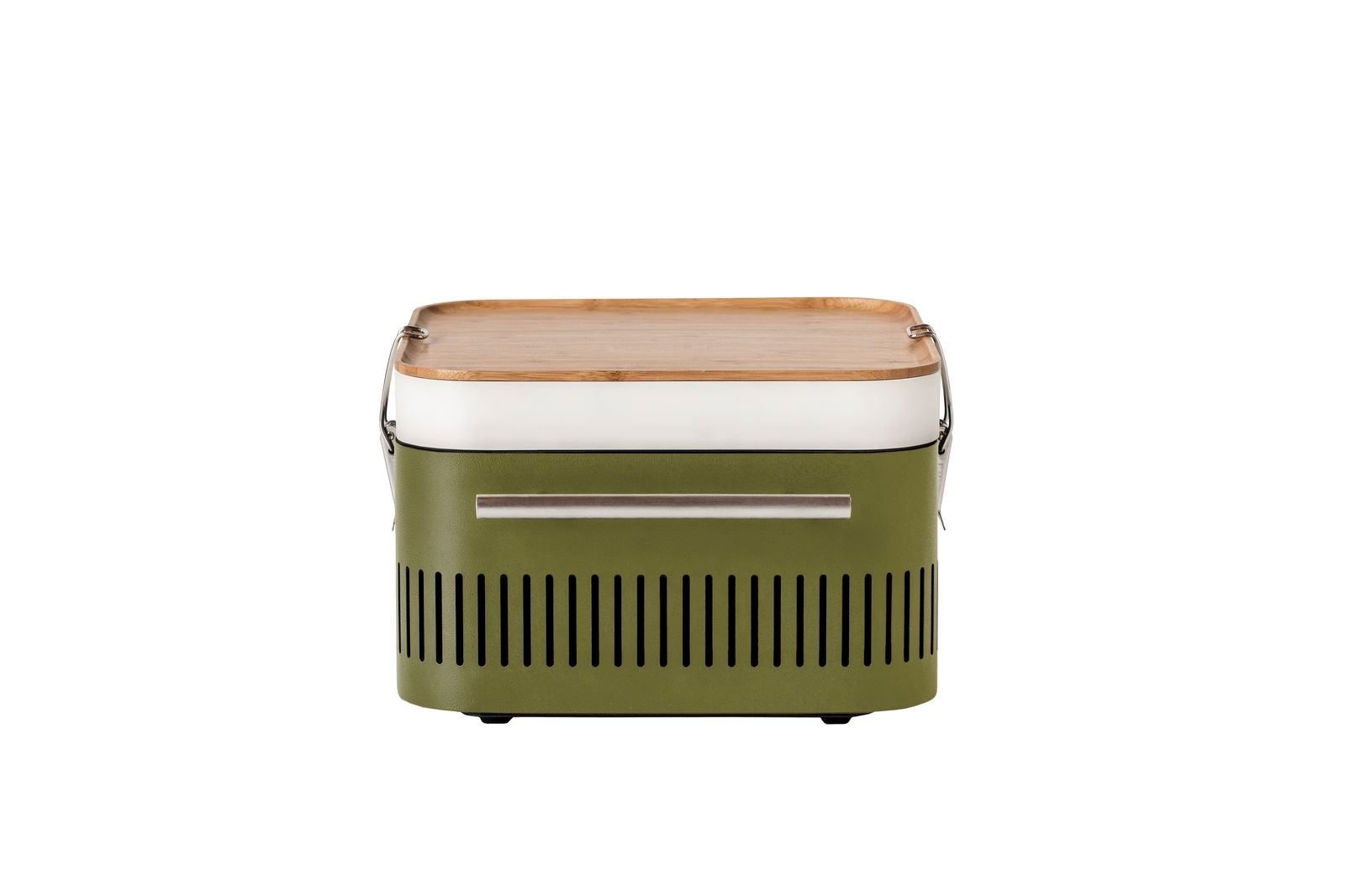 Everdure Cube Houtskool Barbecue Khaki Groen