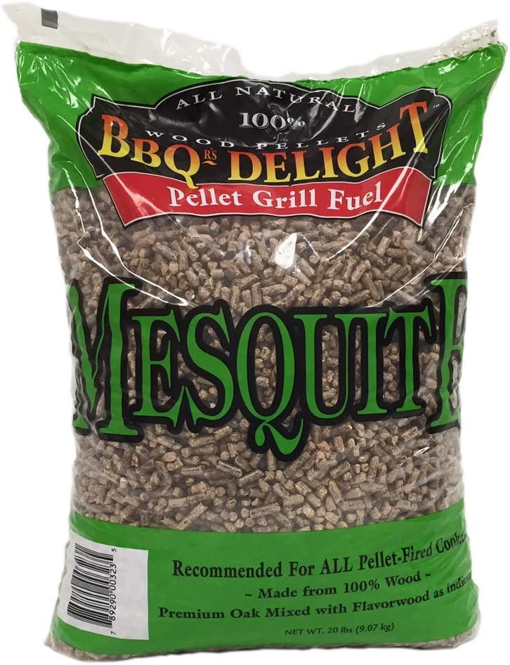 BBQr's Delight Mesquite pellets 9,07 kg