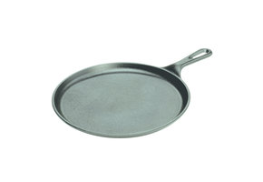 Lodge Gietijzeren Crêpes pan met handvat 26,7 cm