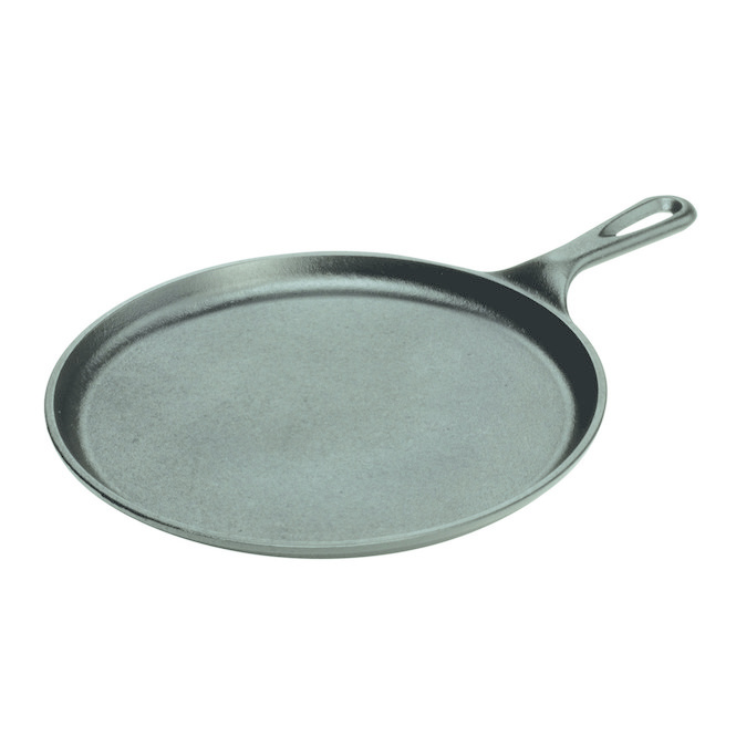 Lodge Gietijzeren Crêpes pan met handvat 26,7 cm