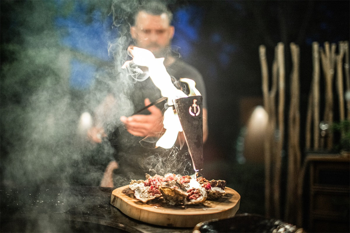 Forged Churrasco flambadou