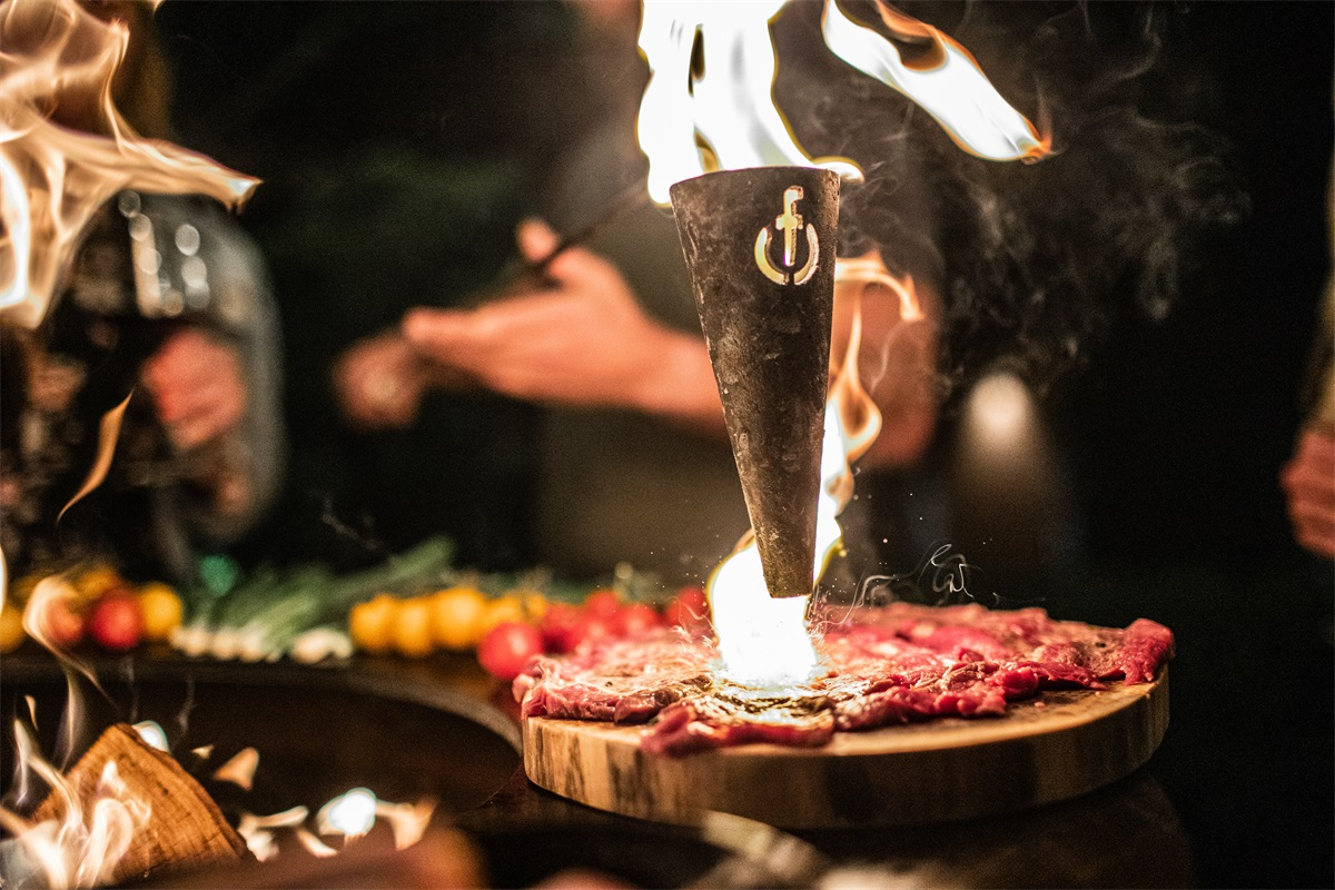 Forged Churrasco flambadou