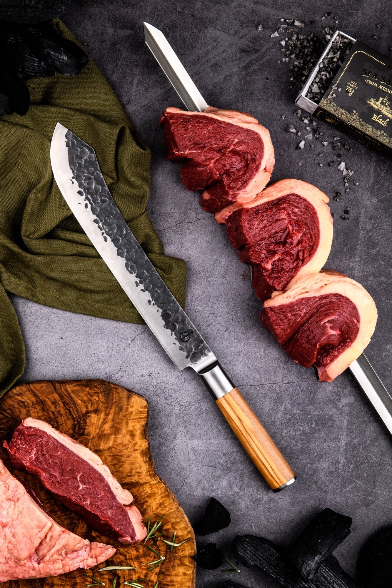 Forged Olive Slagersmes