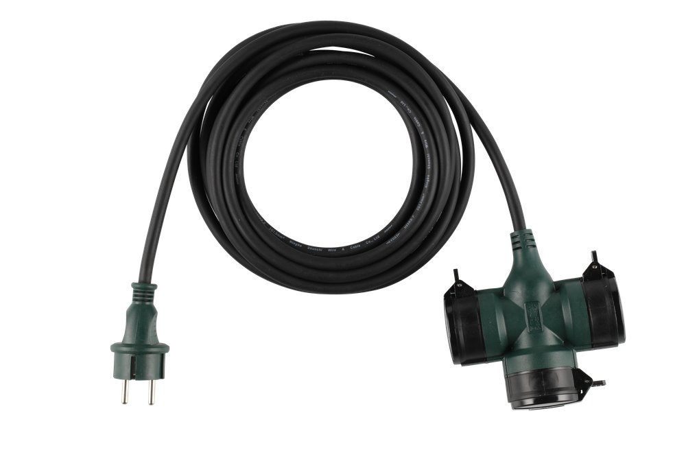 Tarmo Verlengsnoer 3-voudig 5 m 3 x 1,5 IP44
