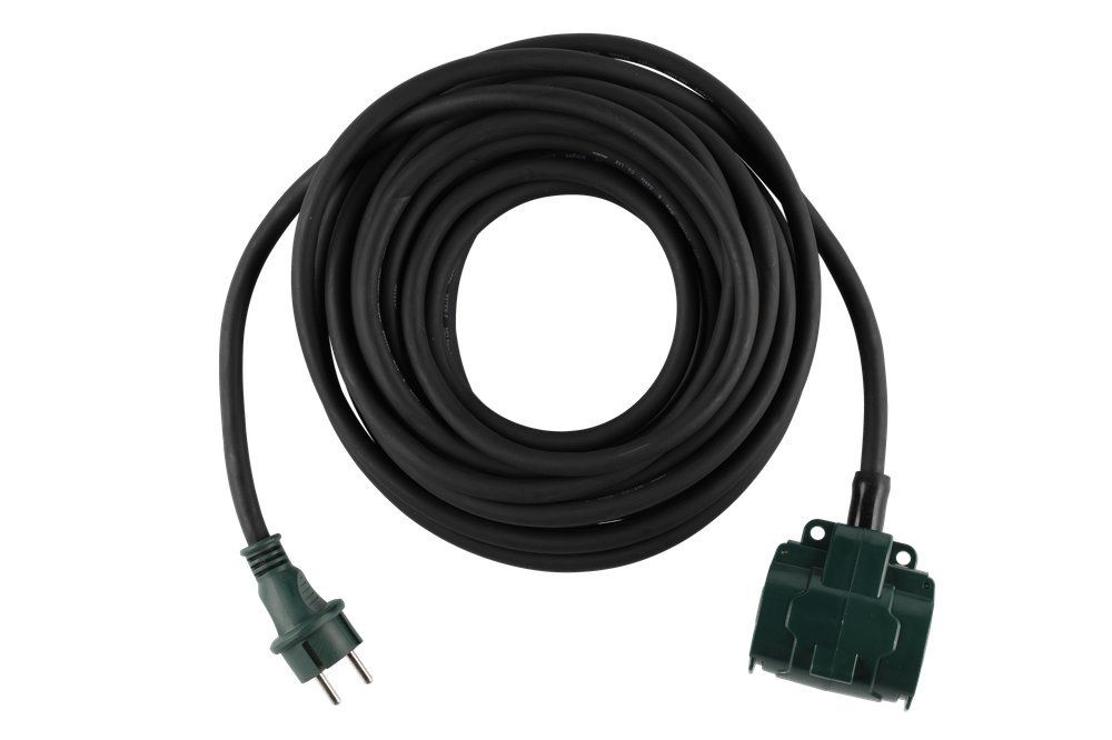 Tarmo Verlengsnoer 2-weg 10 m 3 x 2,5 IP44