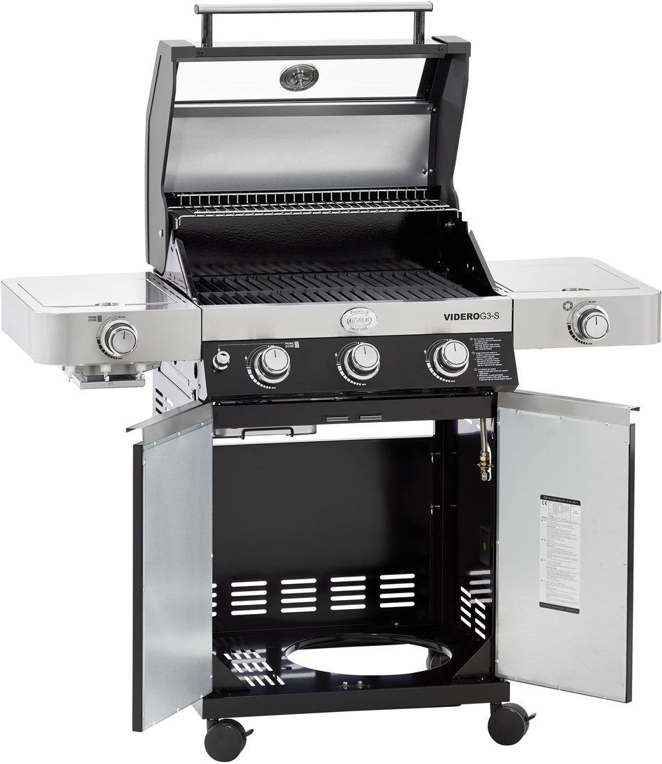 Rösle Gas Barbecue Video G3-S Vario+ zwart