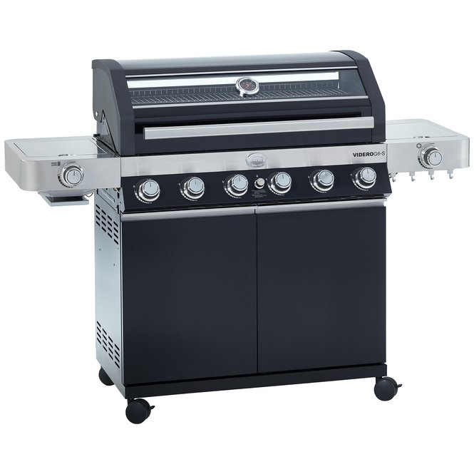 Rösle Gas Barbecue Videro G6-S Vario+ zwart met infraroodbrander