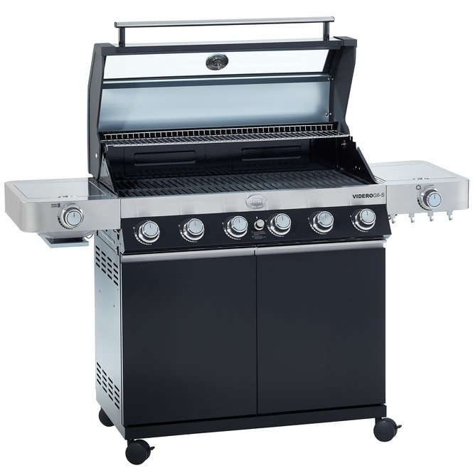 Rösle Gas Barbecue Videro G6-S Vario+ zwart met infraroodbrander