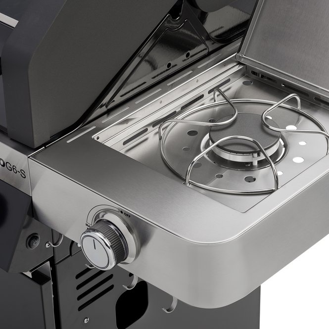 Rösle Gas Barbecue Videro G6-S Vario+ zwart met infraroodbrander