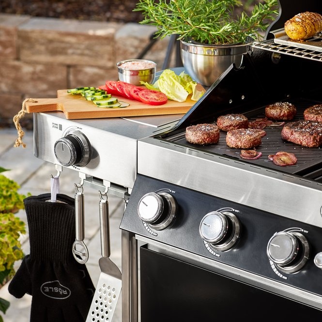 Rösle Gas Barbecue Videro G6-S Vario+ zwart met infraroodbrander