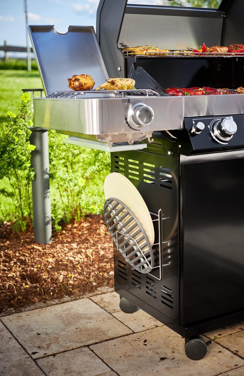 Rösle Gas Barbecue Videro G6-S Vario+ zwart met infraroodbrander