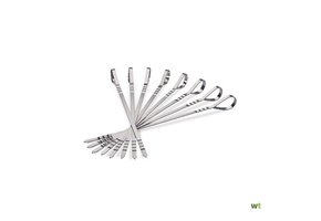 Napoleon multifunctionele spiesen, 8 stuks, rvs