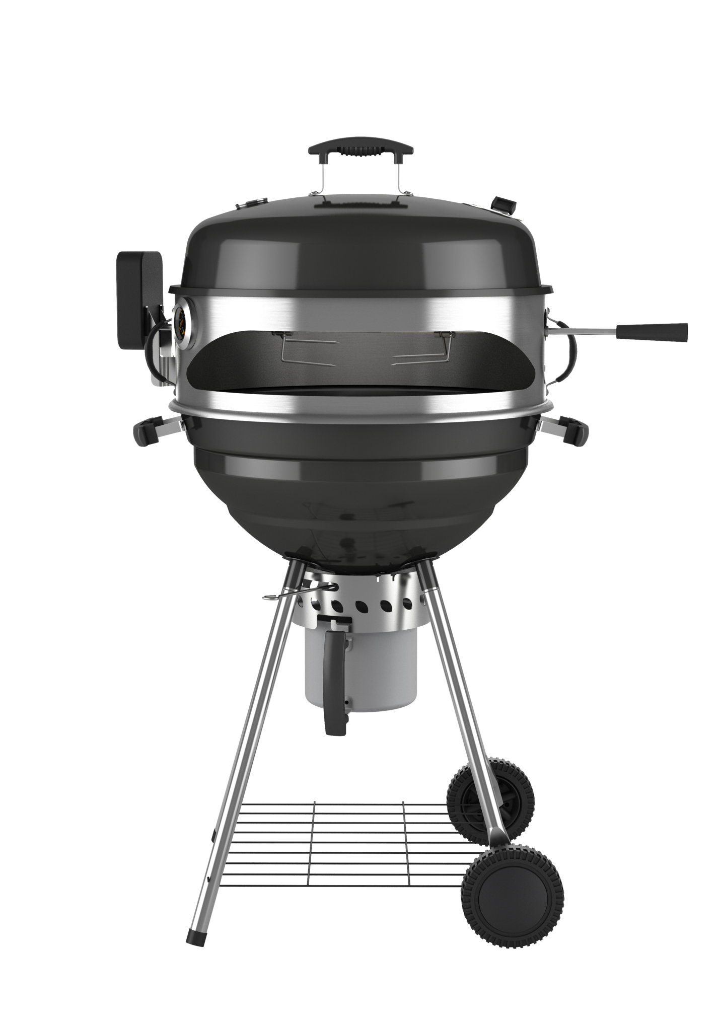 Fornetto Explorer Deluxe Houtskool barbecue met pizzaring en rostisserie