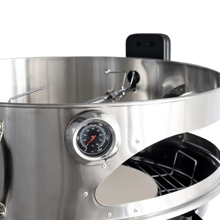 Fornetto Explorer Deluxe Houtskool barbecue met pizzaring en rostisserie