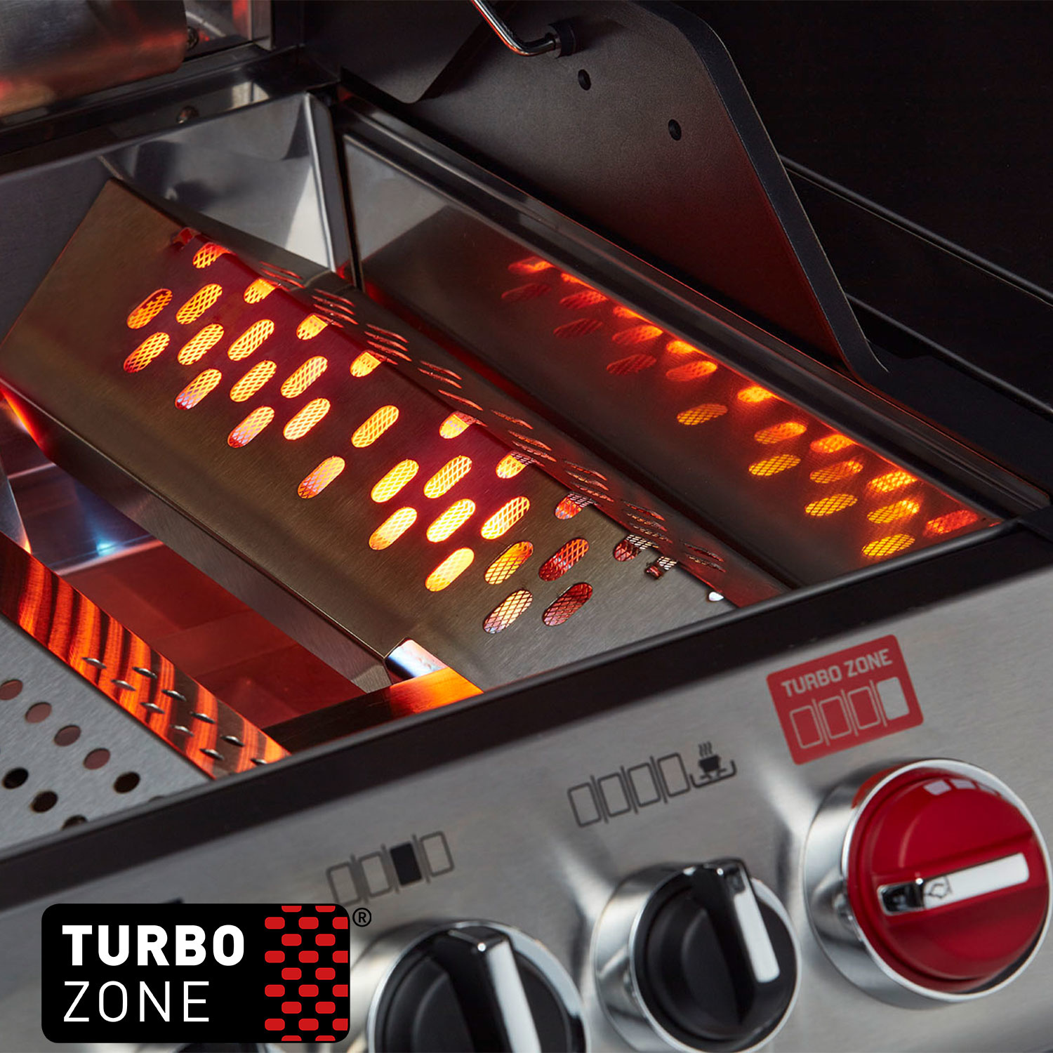 Enders Monroe Pro 4 IK Turbo Gas barbecue Zwart