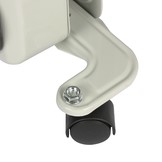 El Fuego elektrische mobiele olieradiator wit - 1500W