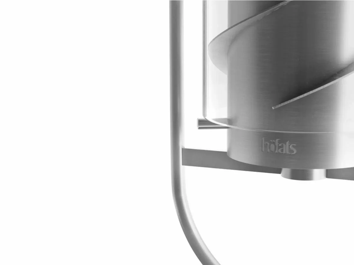 Höfats Spin 120 Sfeer Lantaarn Zilver Hangend