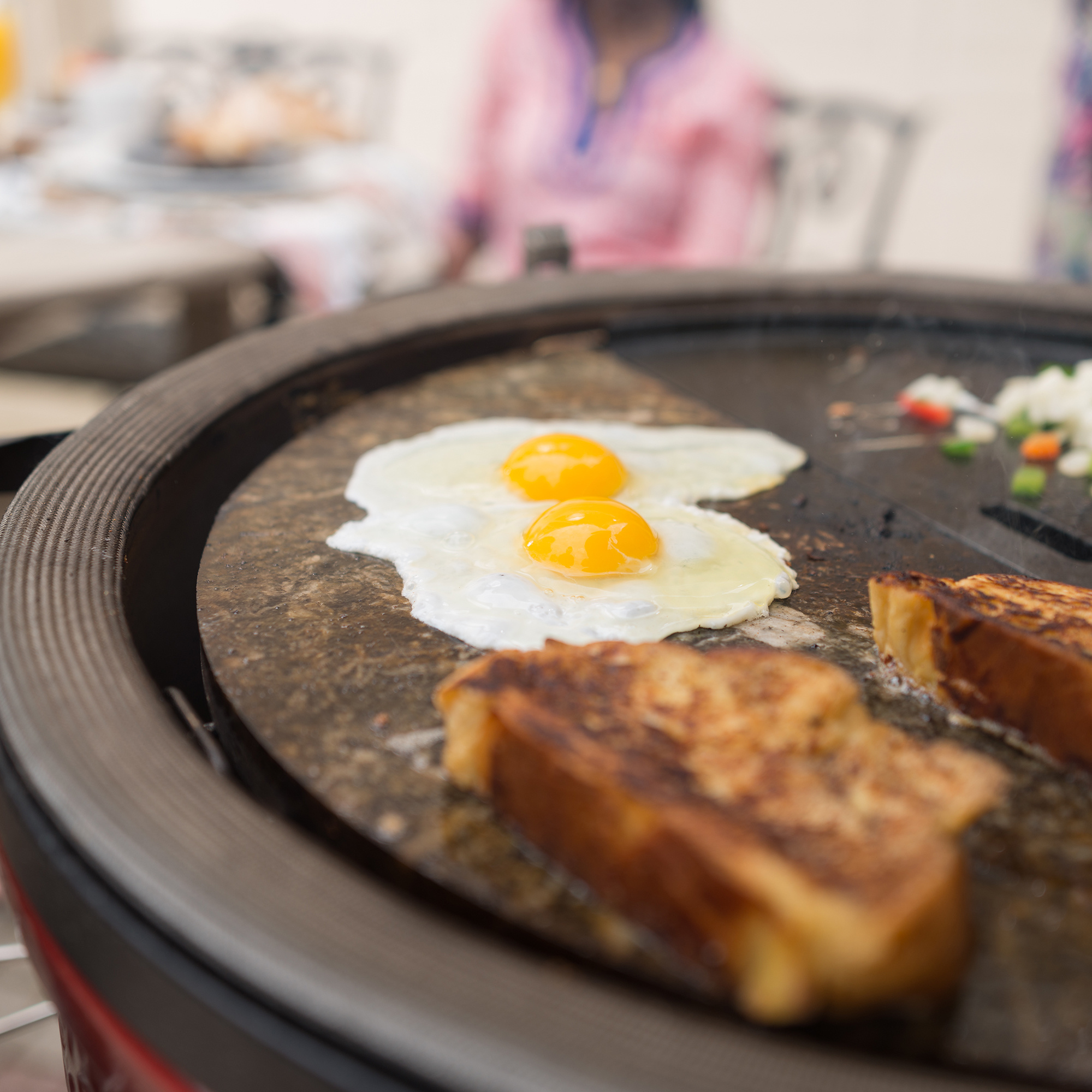 Kamado Joe Soapstone halve maan voor Big Joe