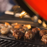 Kamado Joe 2-zijdige grillplaat halve maan voor Big Joe