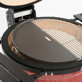 Kamado Joe 2-zijdige grillplaat halve maan voor Classic Joe