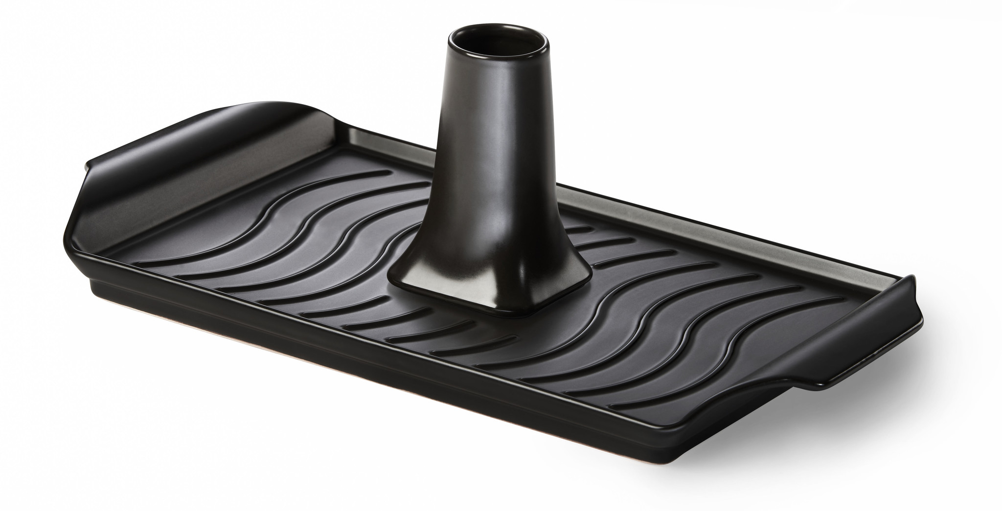 Napoleon Keramische Braadpan en Kippenhouder