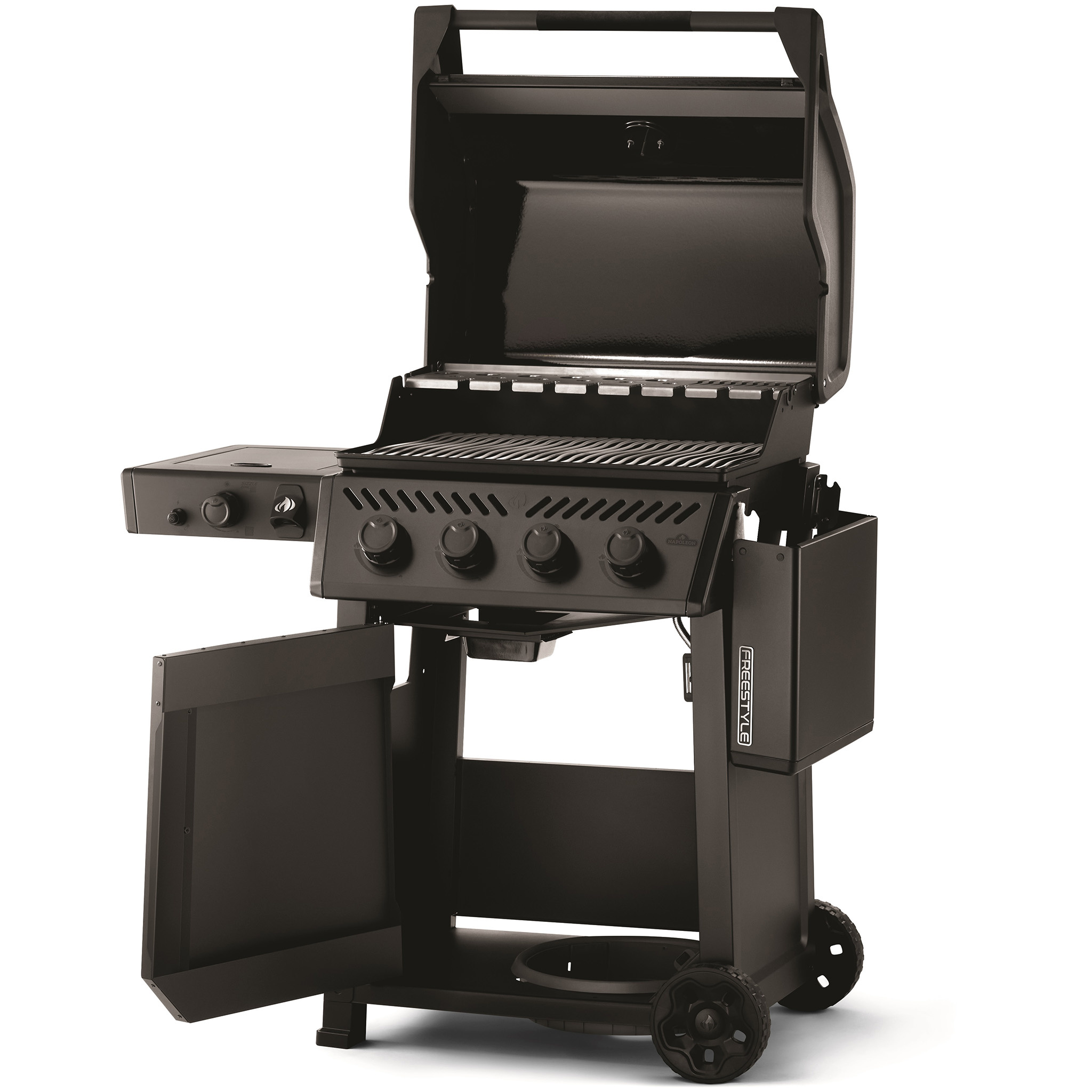 Napoleon Phantom Freestyle 425 DSIB Gasbarbecue Mat Zwart