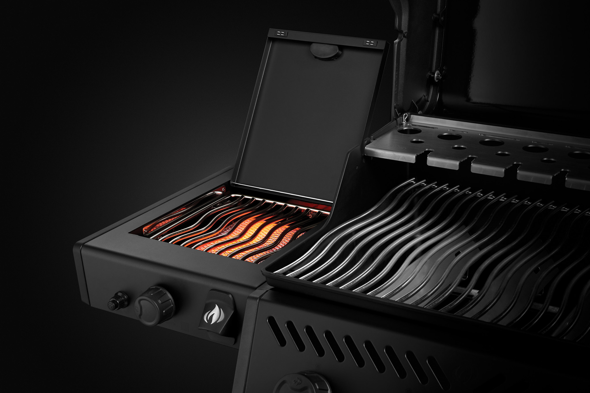 Napoleon Phantom Freestyle 425 DSIB Gasbarbecue Mat Zwart