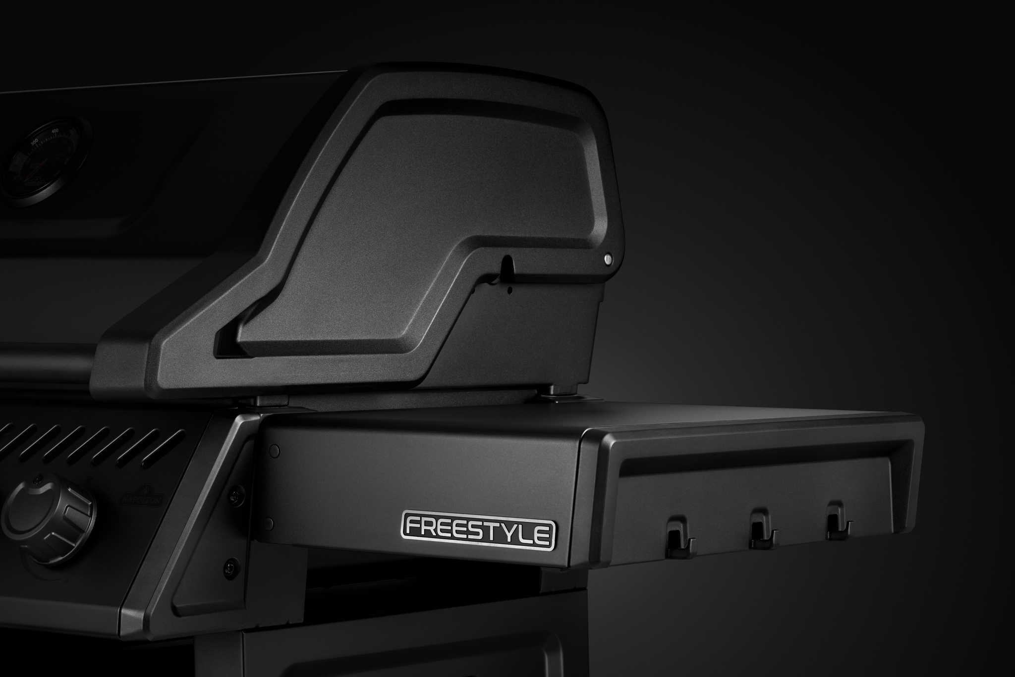Napoleon Phantom Freestyle 425 DSIB Gasbarbecue Mat Zwart