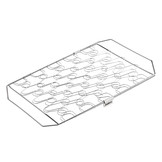 Enders Vishouder RVS 25,5 x 44 x 6,5 cm