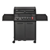 Enders Monroe Pro 4 SIK Turbo Gas Barbecue Mat Zwart