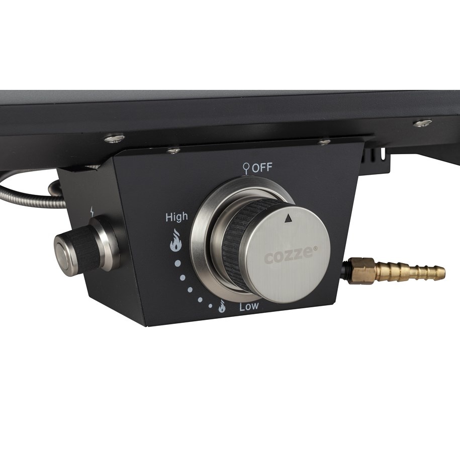 Cozze Gas gestookte Pizzaoven 17'' met thermometer