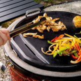 Kamado Joe Karbon Steel Griddle voor Classic Joe