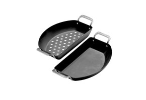 Kamado Joe Karbon Steel Half Moon Pannen