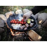 Petromax Gietijzeren Skillet 2 handvatten 40cm