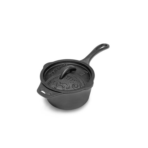 Spetebo Gietijzeren pan met deksel 20 cm - grillpan, ijzeren pan, kookpan, stoofpan, braadpan Spetebo Gietijzeren pan met deksel 20 cm - grillpan, ijzeren pan, kookpan, stoofpan, braadpan