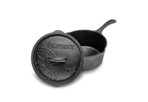 Petromax Gietijzeren Steelpan met deksel 2L