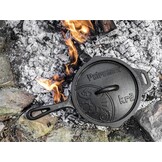 Petromax Gietijzeren Steelpan met deksel 2L