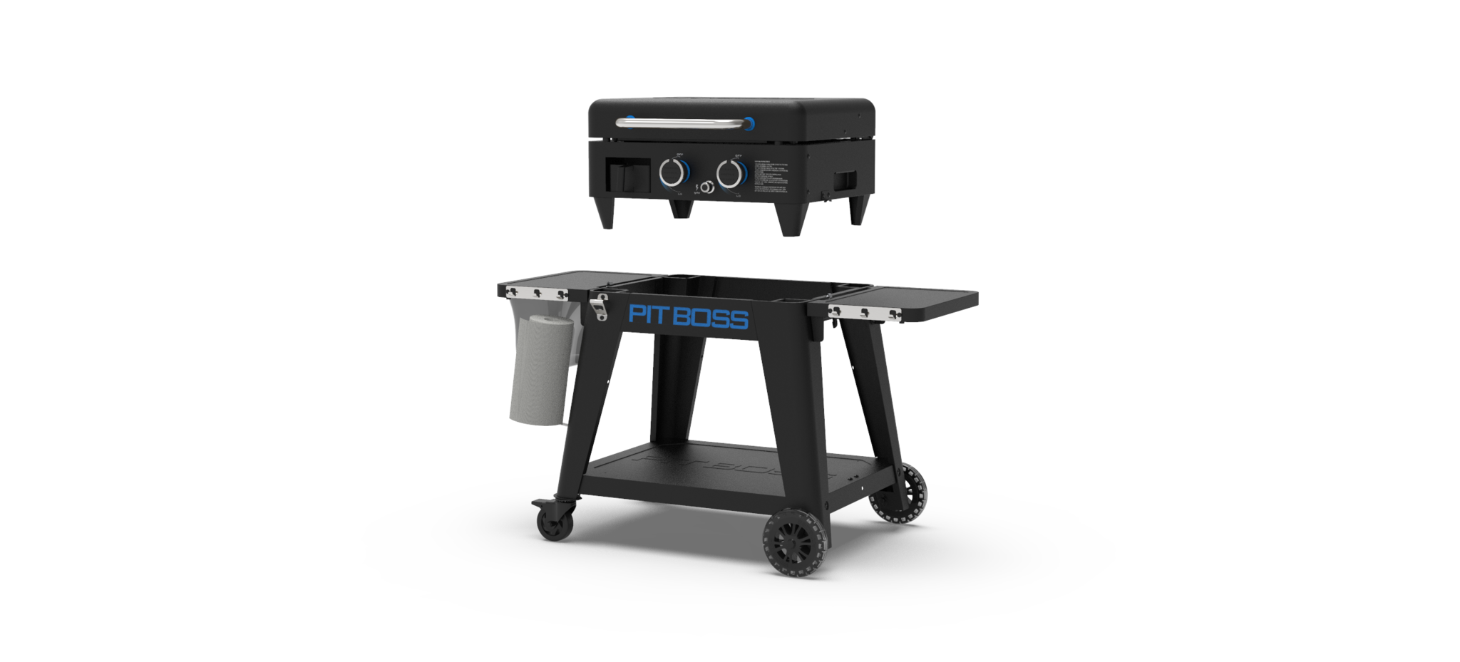 Pit Boss 2-pits Ultimate Lift-Off Plancha Gas Barbecue
