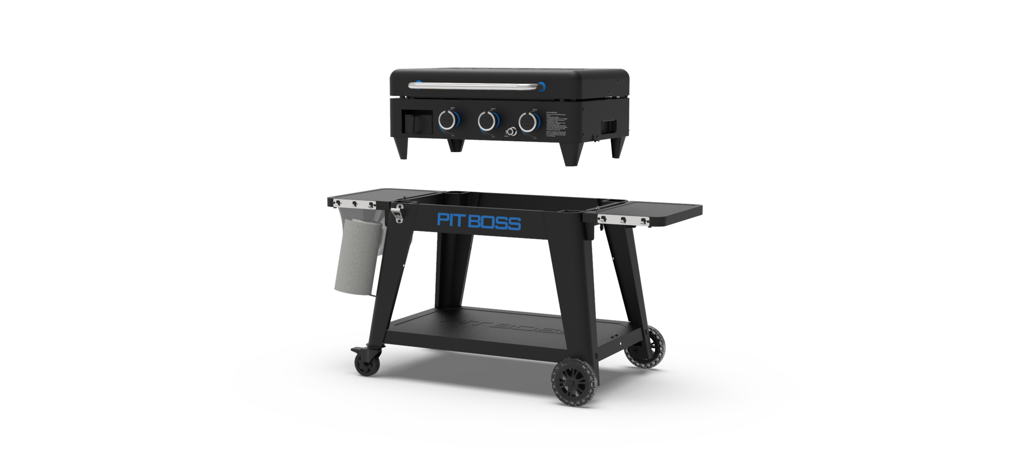 Pit Boss 3-pits Ultimate Lift-Off Plancha Gas Barbecue