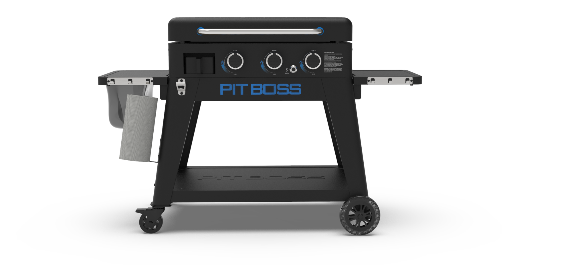 Pit Boss 3-pits Ultimate Lift-Off Plancha Gas Barbecue