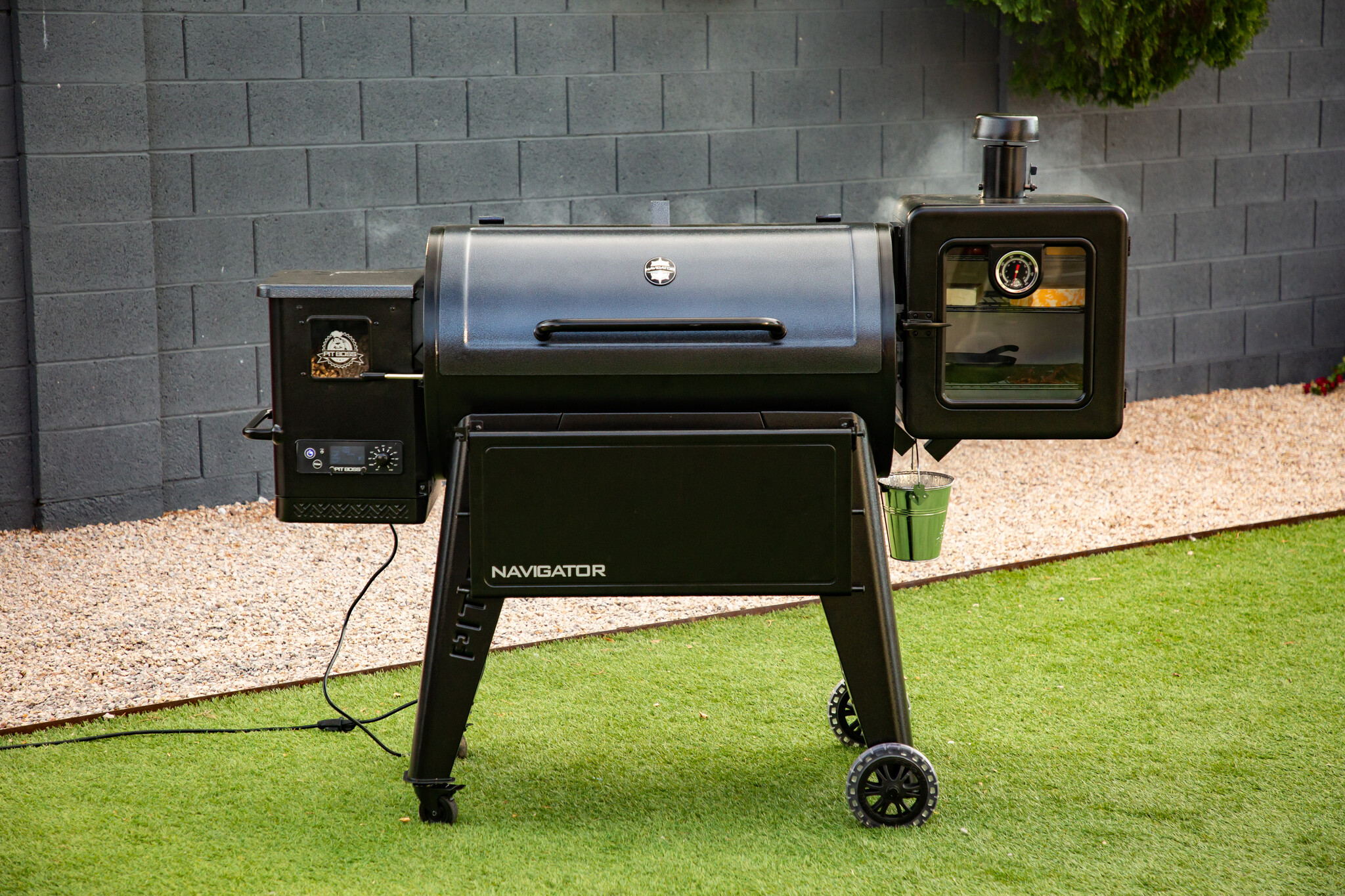 Pit Boss Side Smoker voor Navigator BBQtime.nl