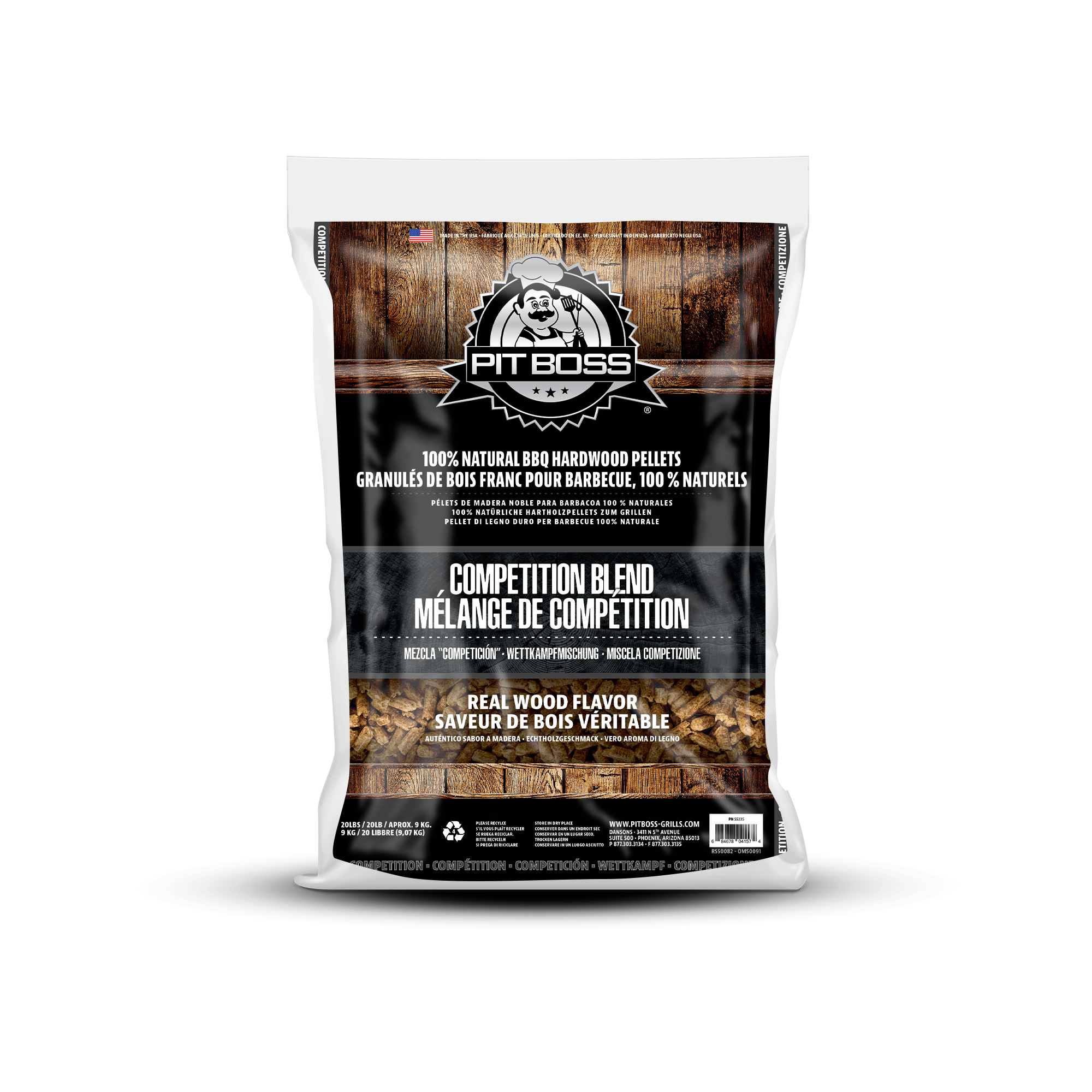 Pit Boss 9 KG Competition Mix Hardhout Pellets