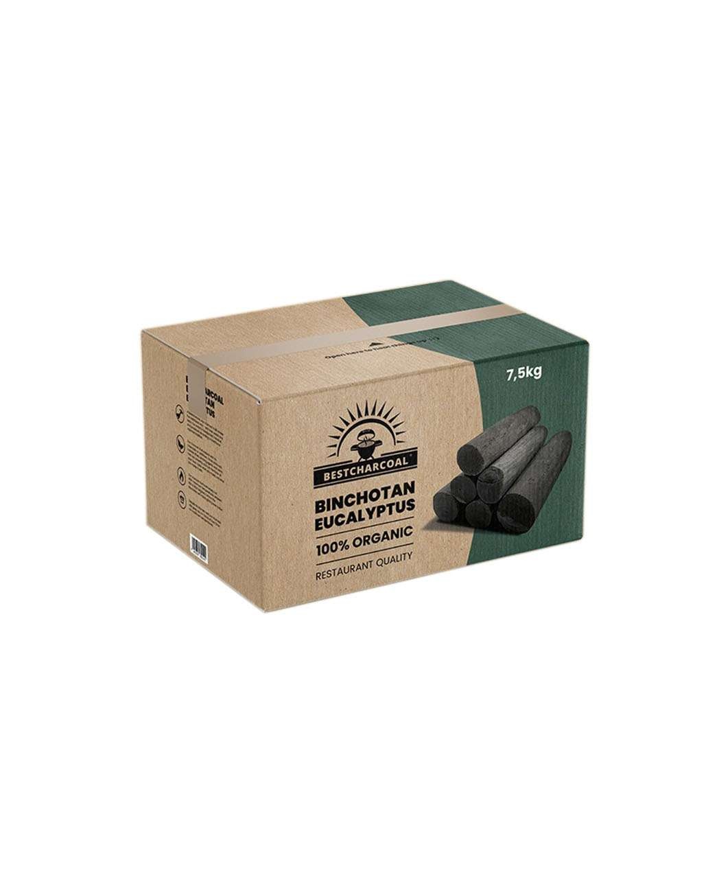 BestCharcoal Binchotan eucalyptus 7,5 kg