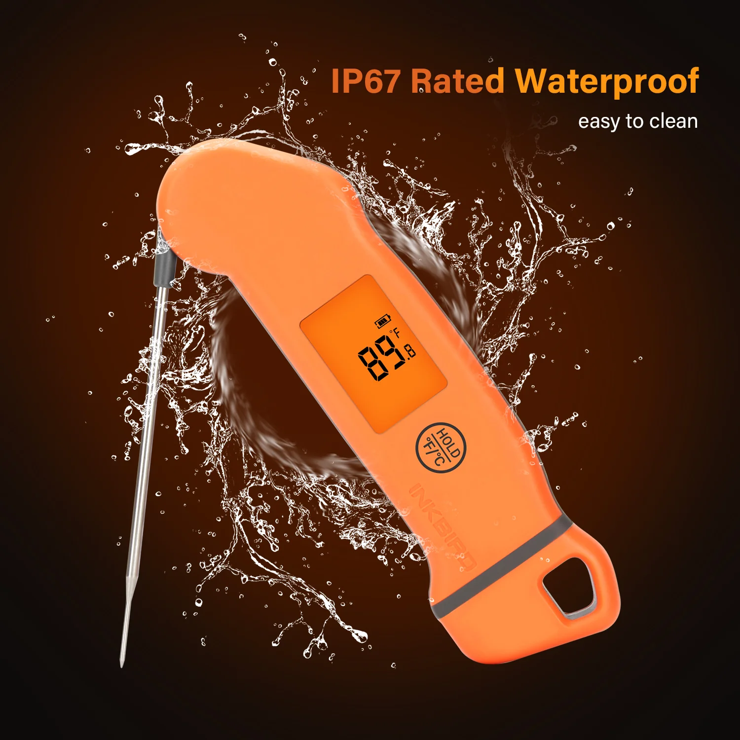 INKBIRD IHT-1S Waterproof Digitale Vleesthermometer
