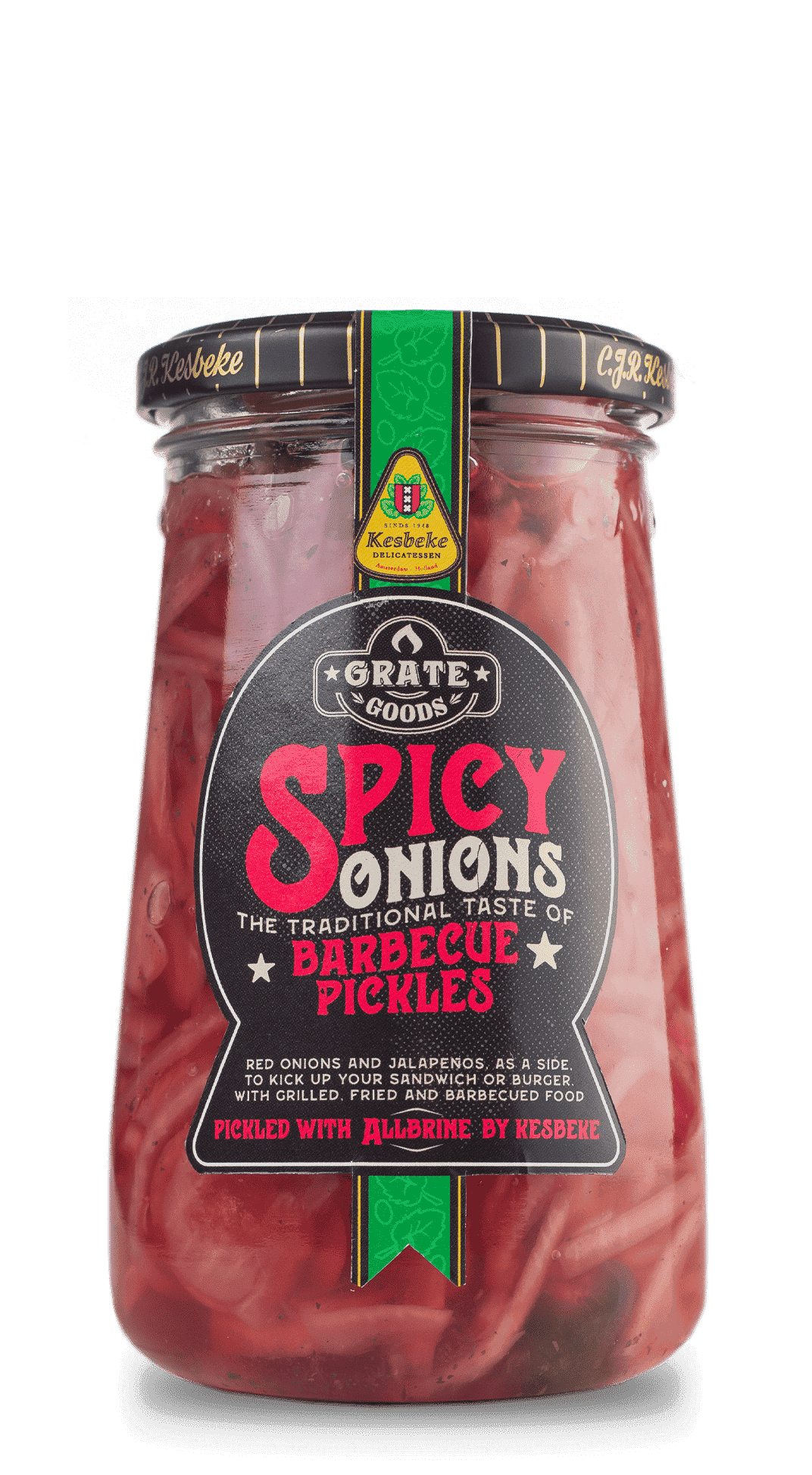 Grate Goods Spicy Onions 370 ml