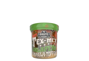 Grate Goods savoury spread tex-mex jalapeño Topping 120 ml