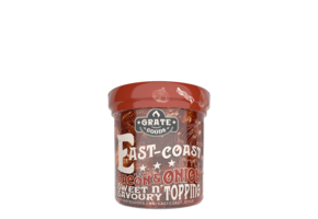 Grate Goods savoury spread east-coast bacon onion Topping 120 ml