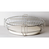 BestCharcoal Kamado Large Grey met Onderstel